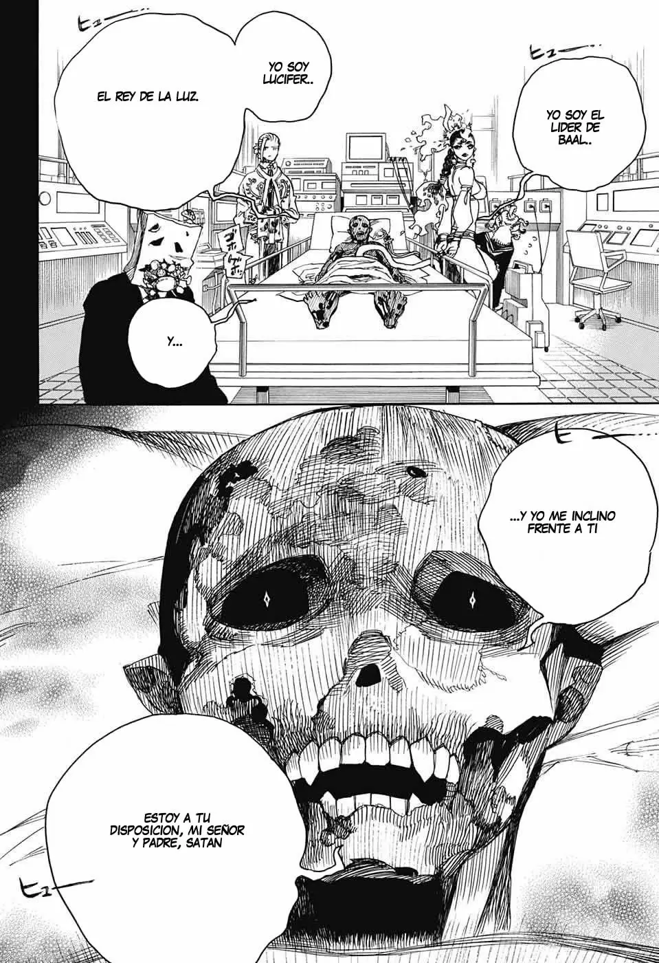 Ao no Exorcist capítulo 107, página 8