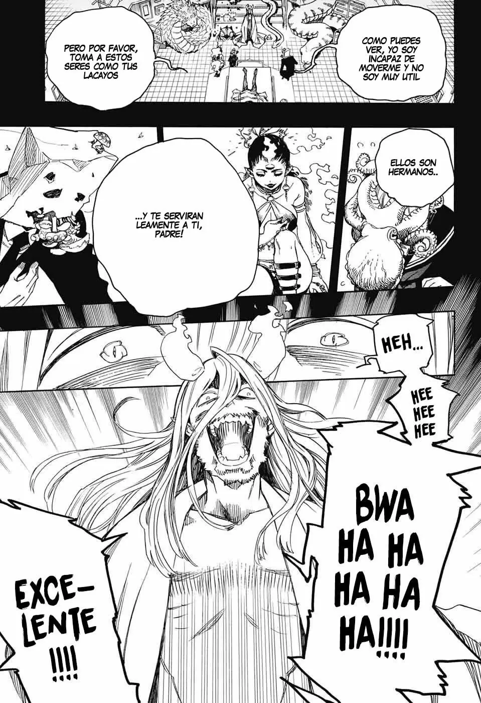 Ao no Exorcist capítulo 107, página 9