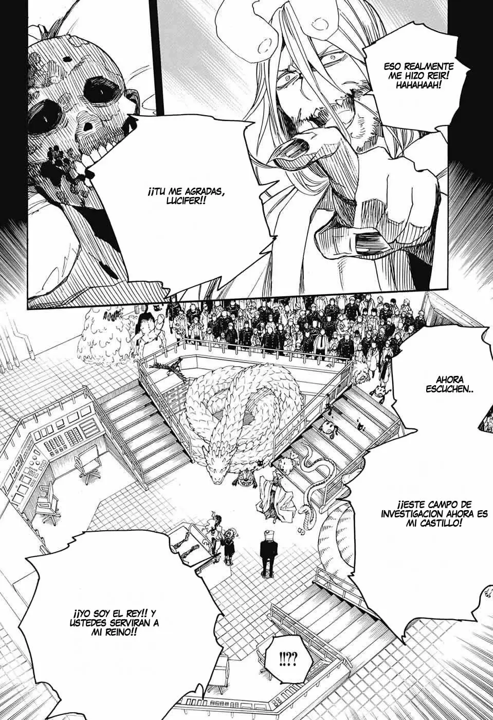 Ao no Exorcist capítulo 107, página 10