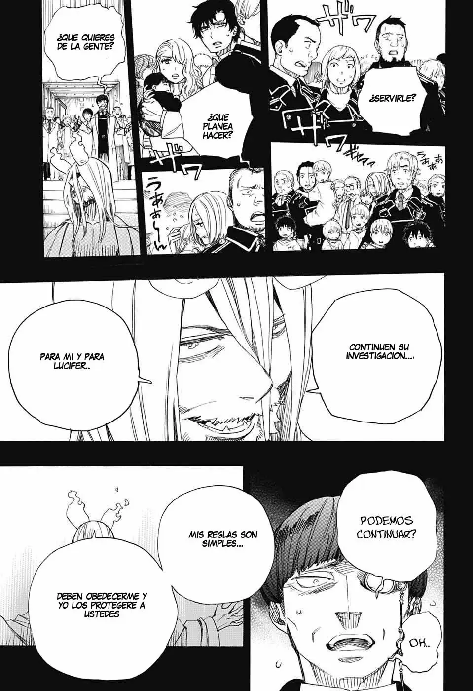 Ao no Exorcist capítulo 107, página 11
