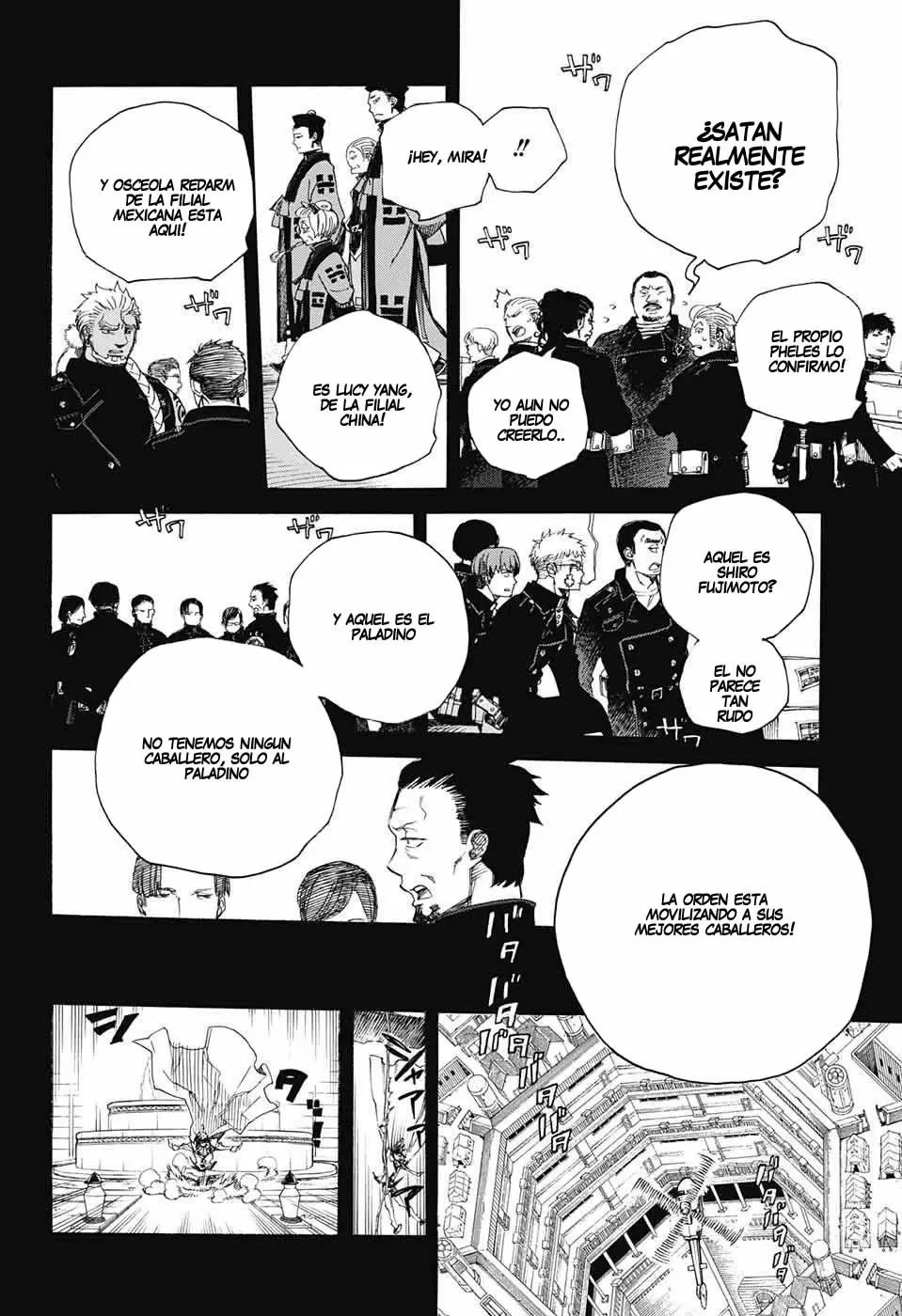Ao no Exorcist capítulo 107, página 14