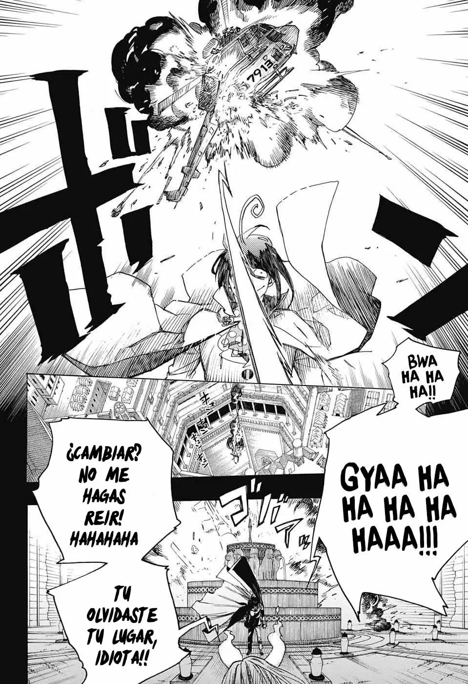 Ao no Exorcist capítulo 107, página 16