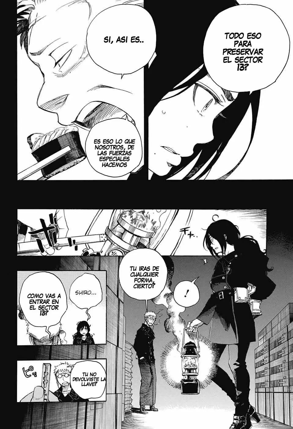 Ao no Exorcist capítulo 107, página 22