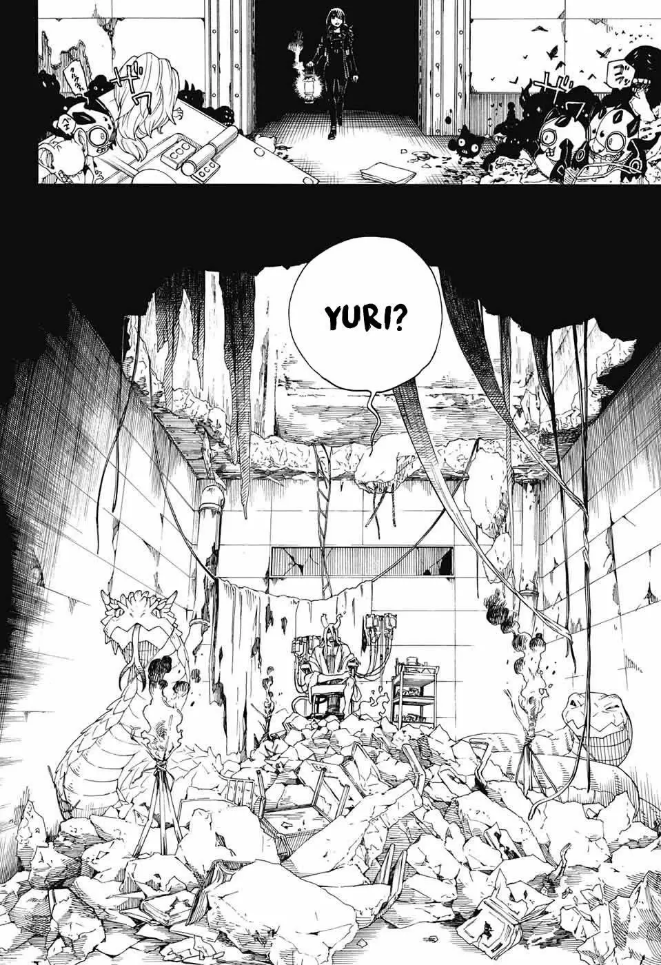 Ao no Exorcist capítulo 107, página 28
