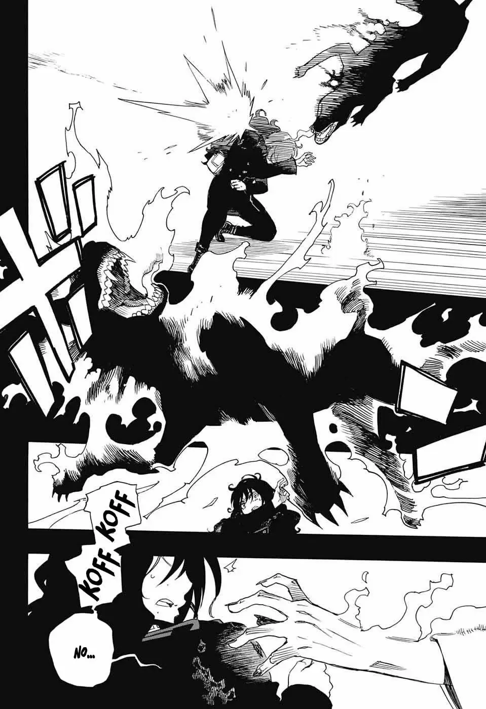 Ao no Exorcist capítulo 107, página 34