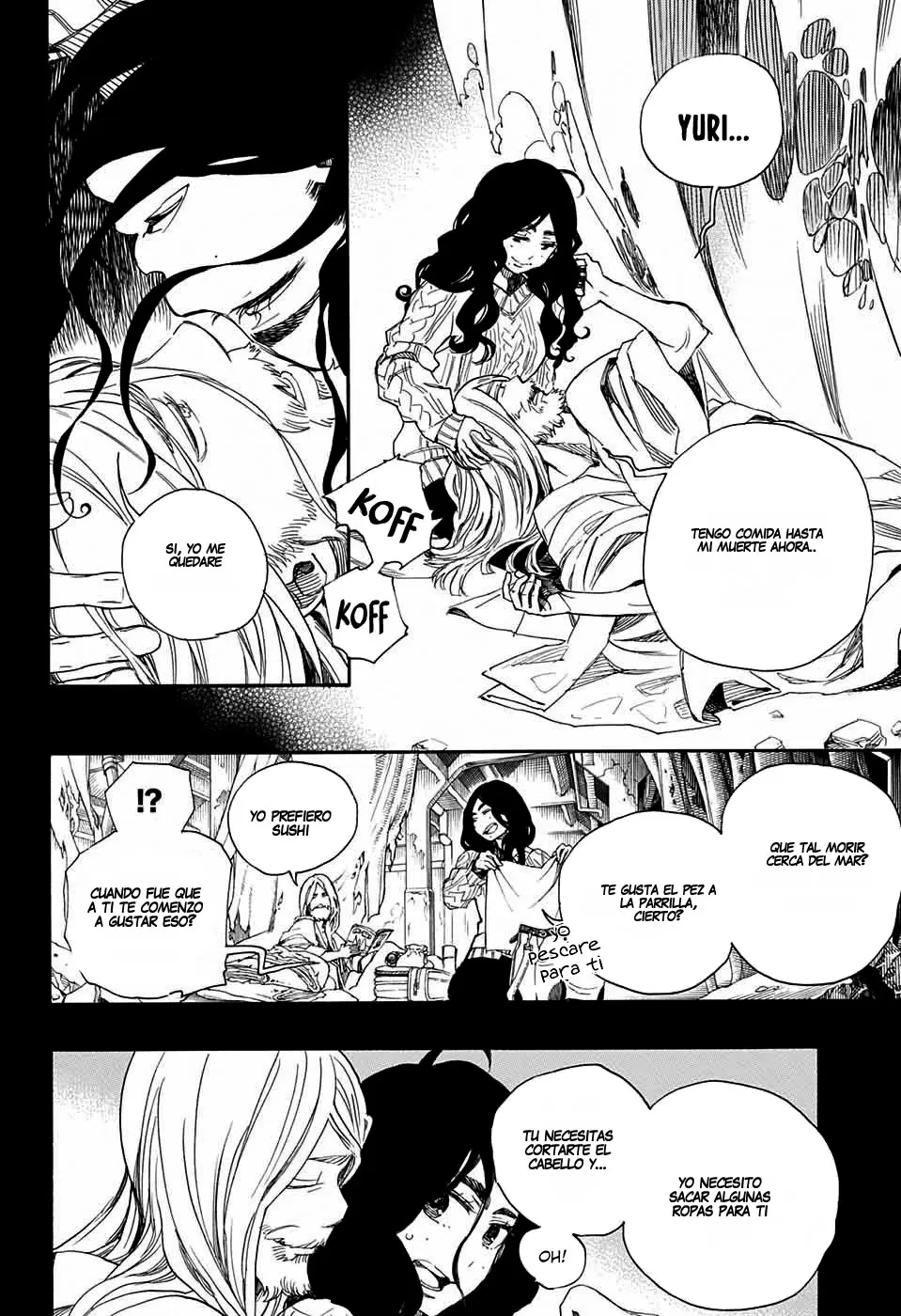 Ao no Exorcist capítulo 108, página 4