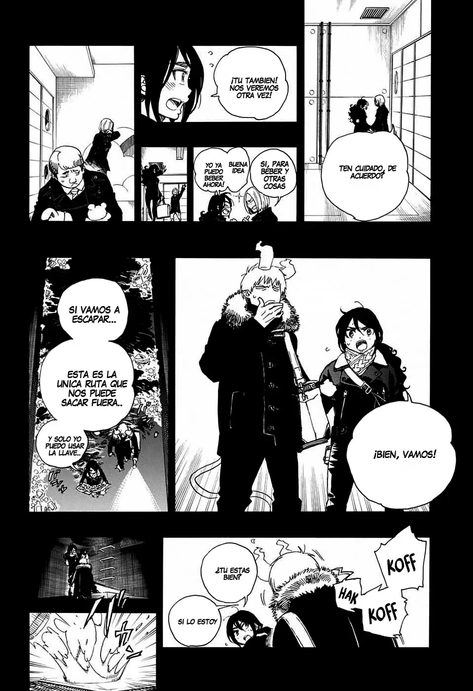 Ao no Exorcist capítulo 108, página 10