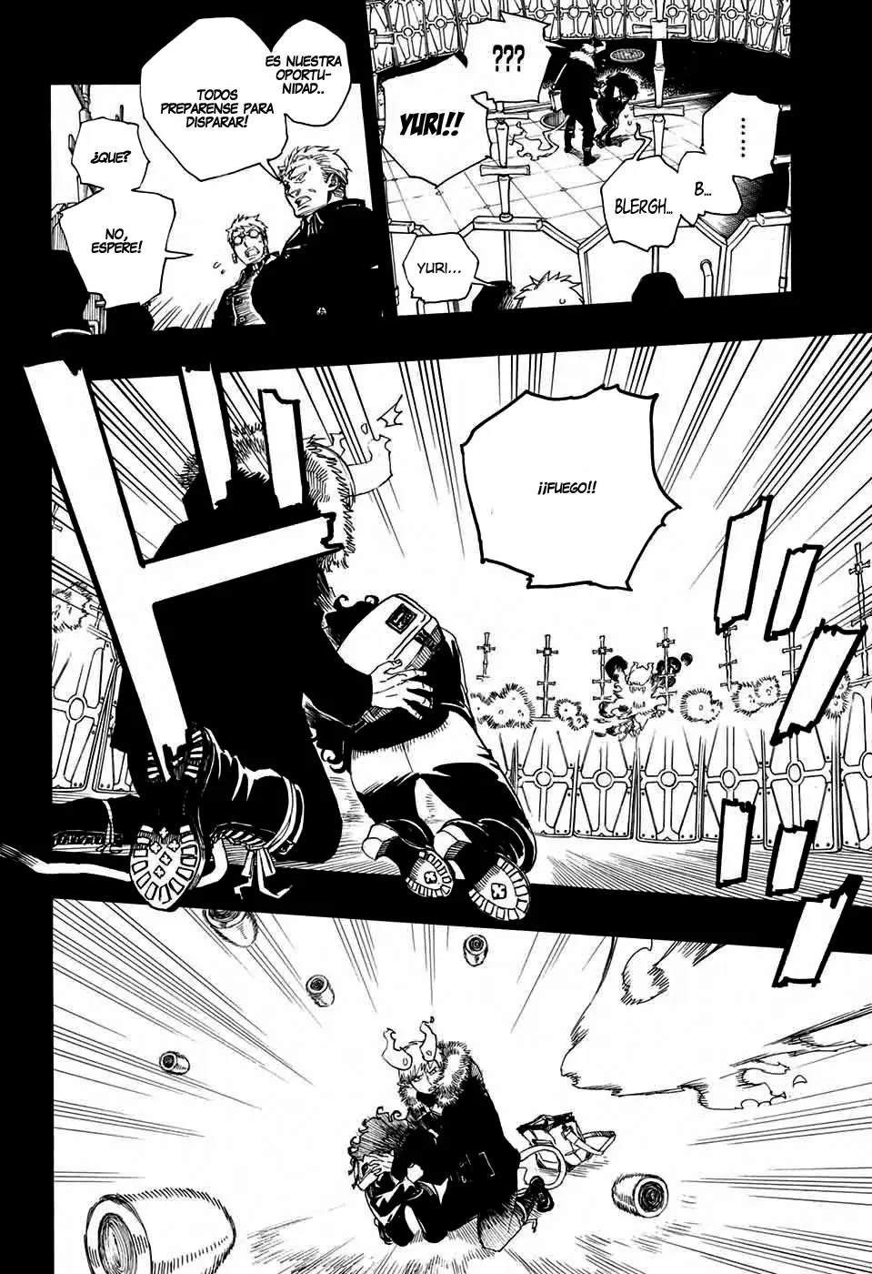 Ao no Exorcist capítulo 108, página 14