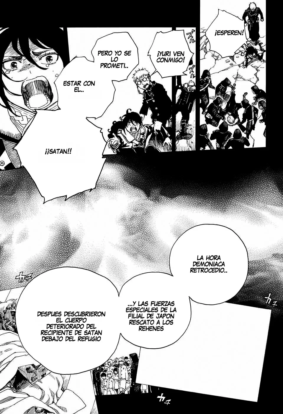 Ao no Exorcist capítulo 108, página 17