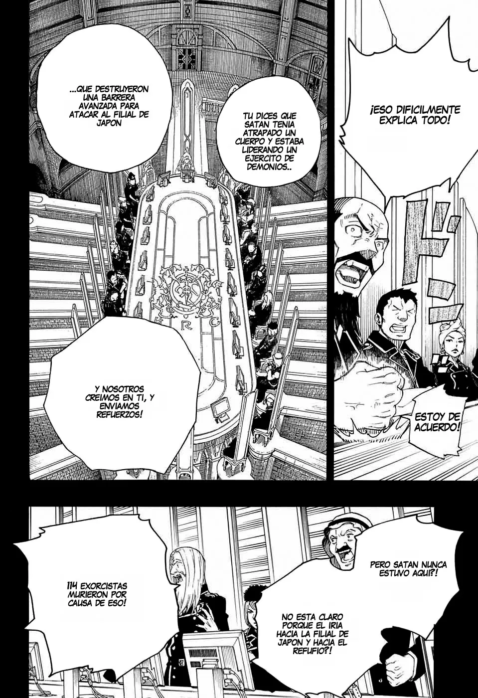 Ao no Exorcist capítulo 108, página 18
