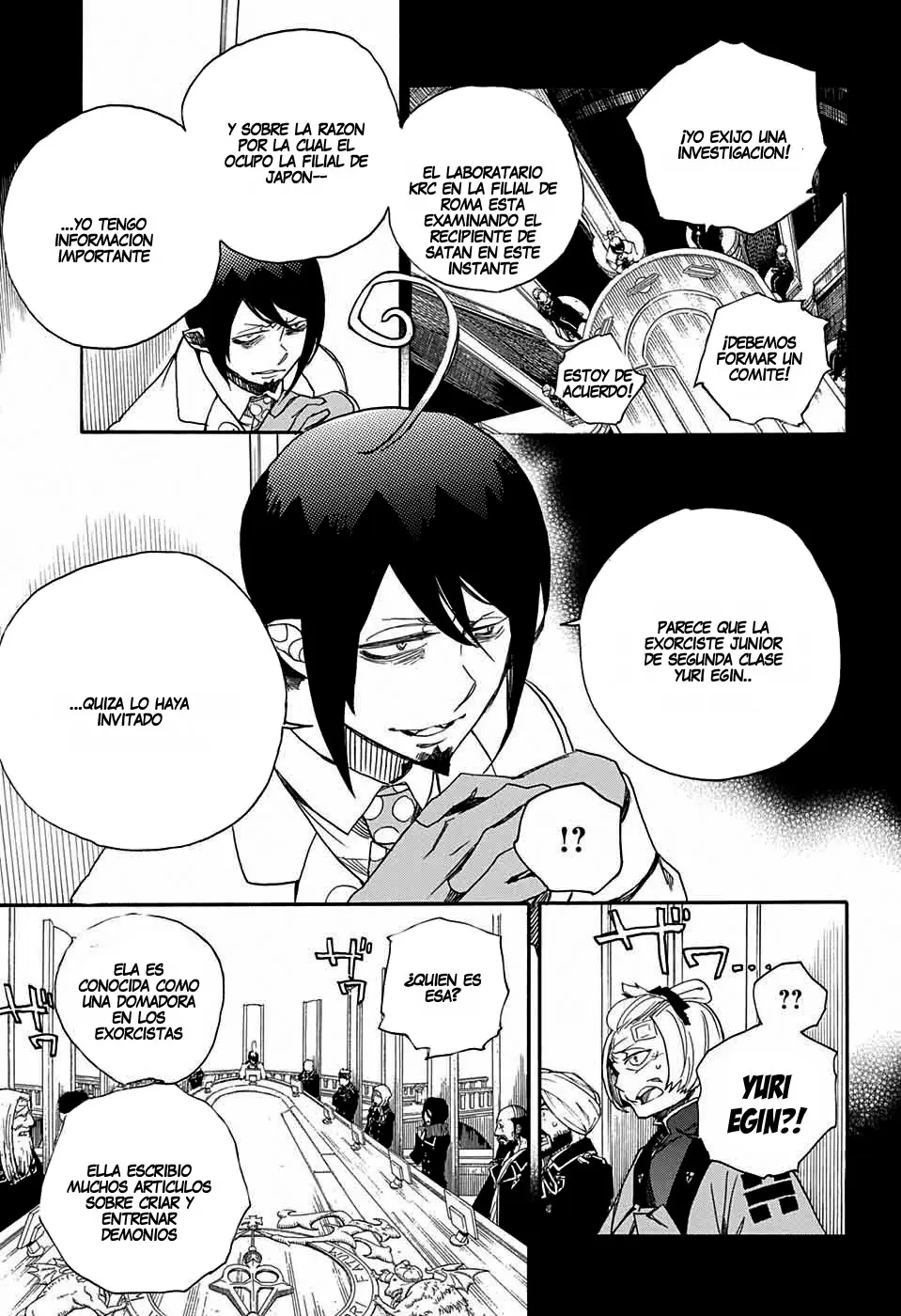 Ao no Exorcist capítulo 108, página 19