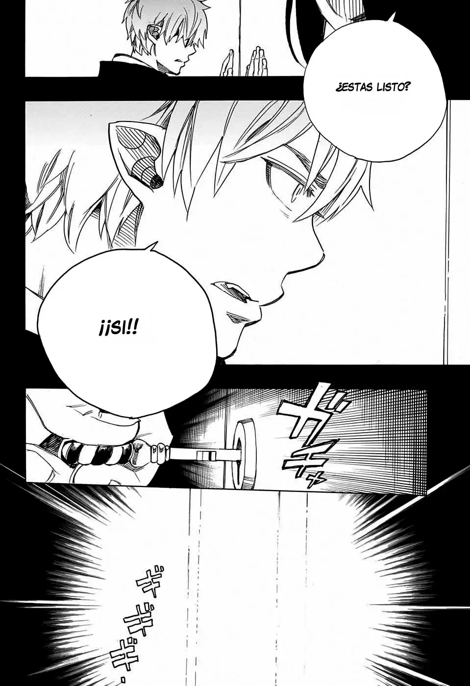 Ao no Exorcist capítulo 108, página 34