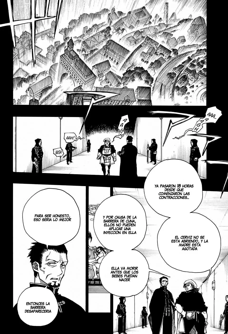 Ao no Exorcist capítulo 109, página 3