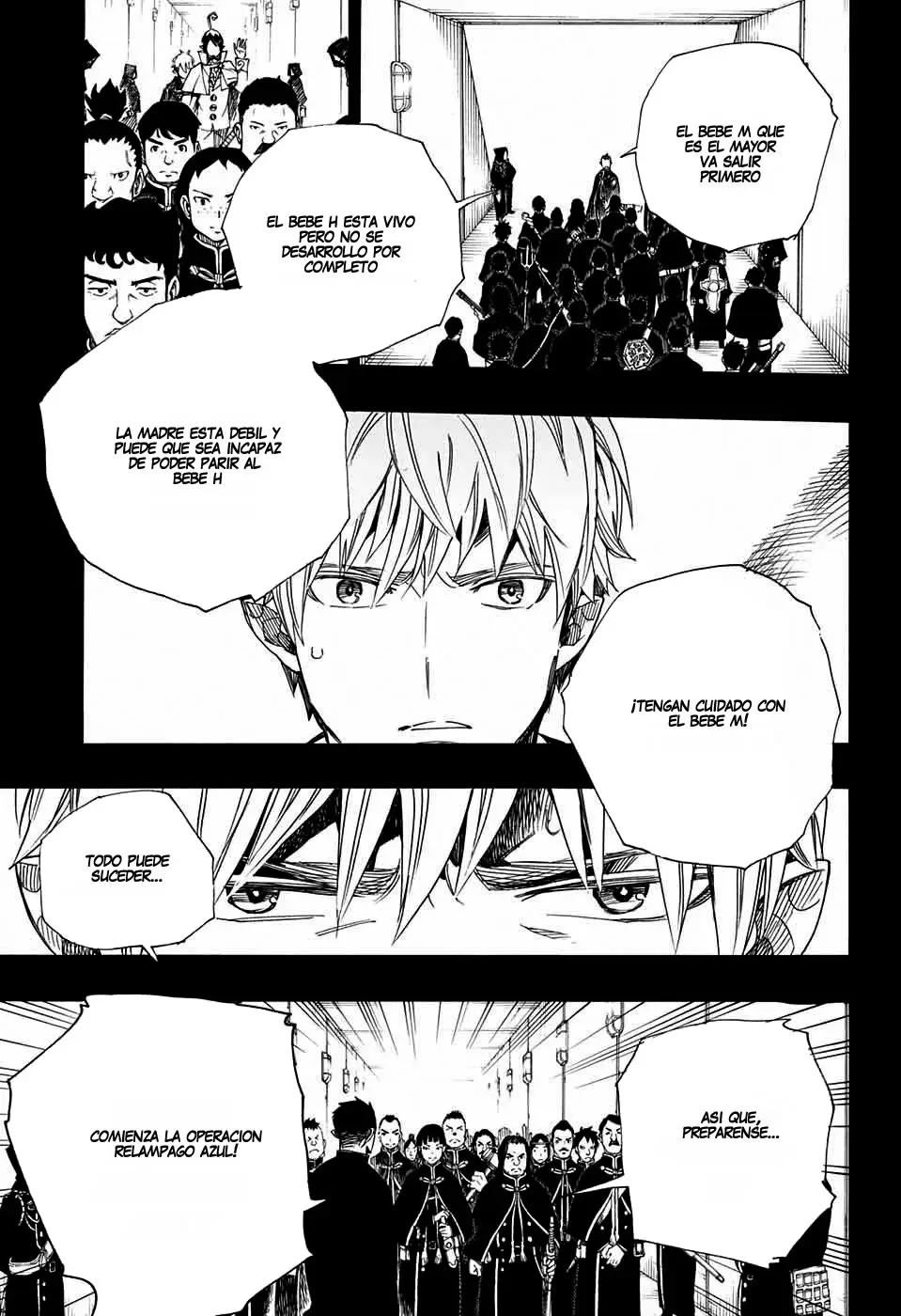 Ao no Exorcist capítulo 109, página 6
