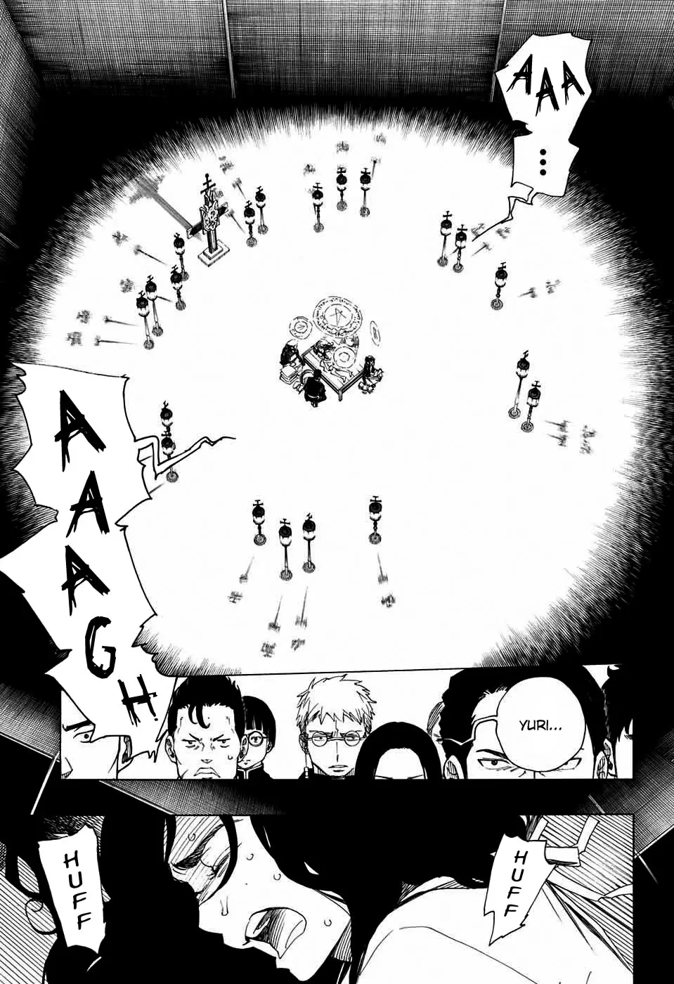 Ao no Exorcist capítulo 109, página 8