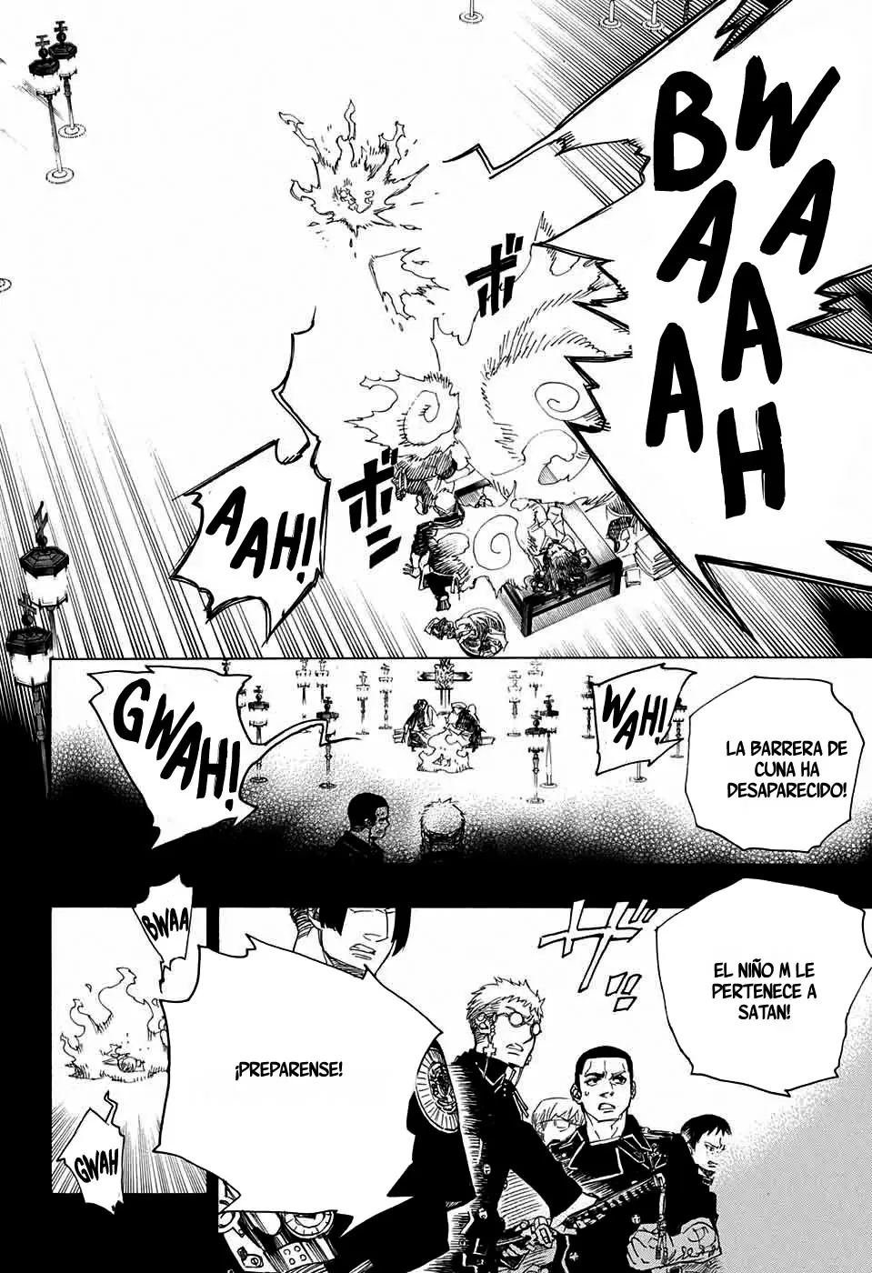 Ao no Exorcist capítulo 109, página 16