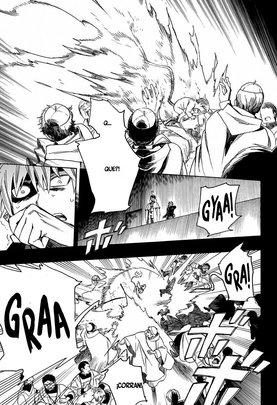 Ao no Exorcist capítulo 109, página 19