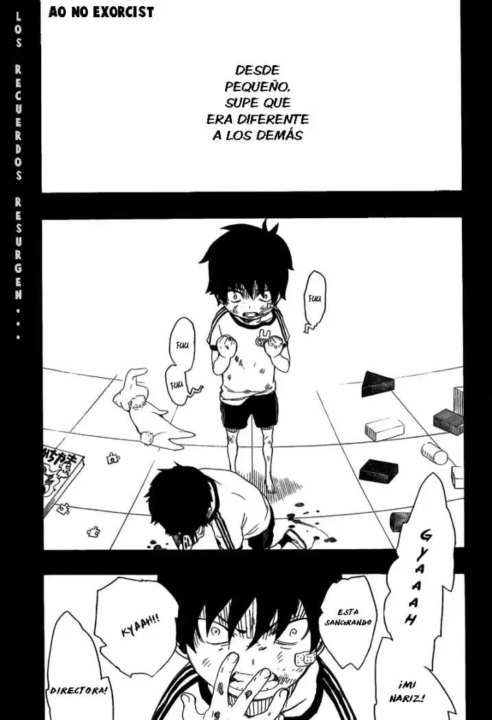 Ao no Exorcist capítulo 11, página 2