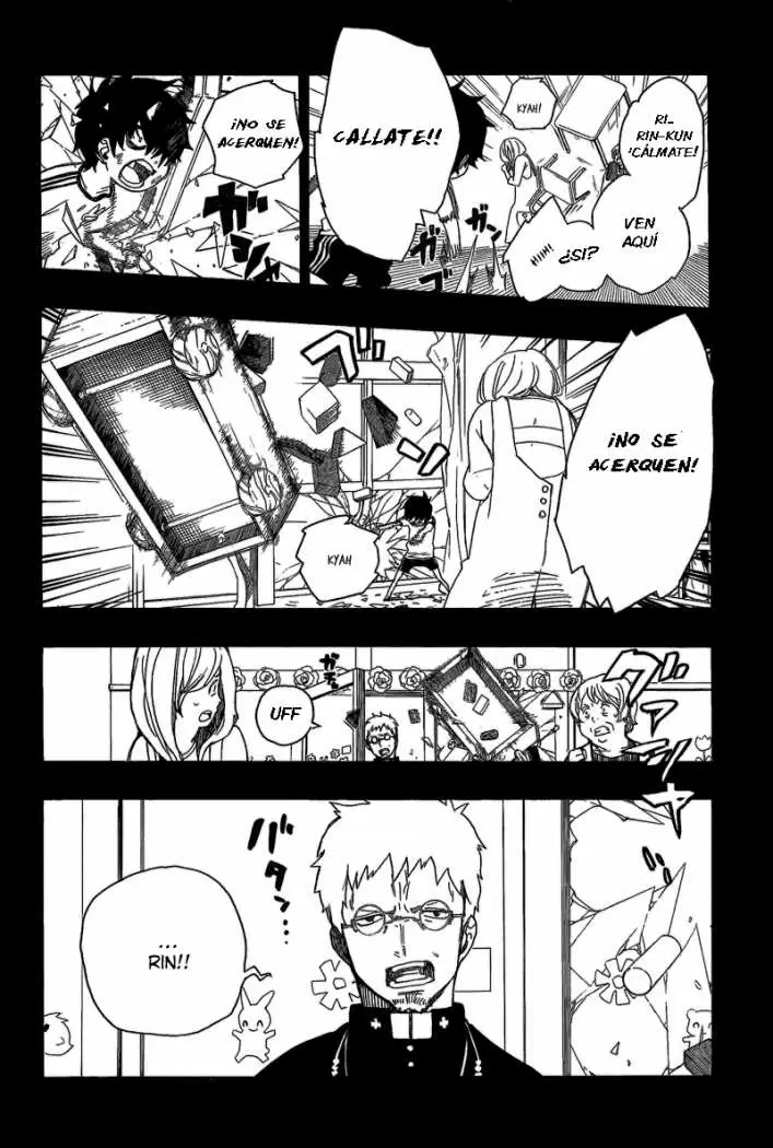 Ao no Exorcist capítulo 11, página 3