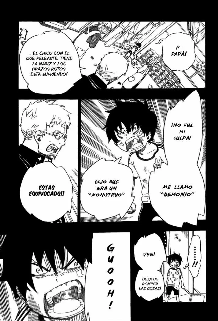 Ao no Exorcist capítulo 11, página 4