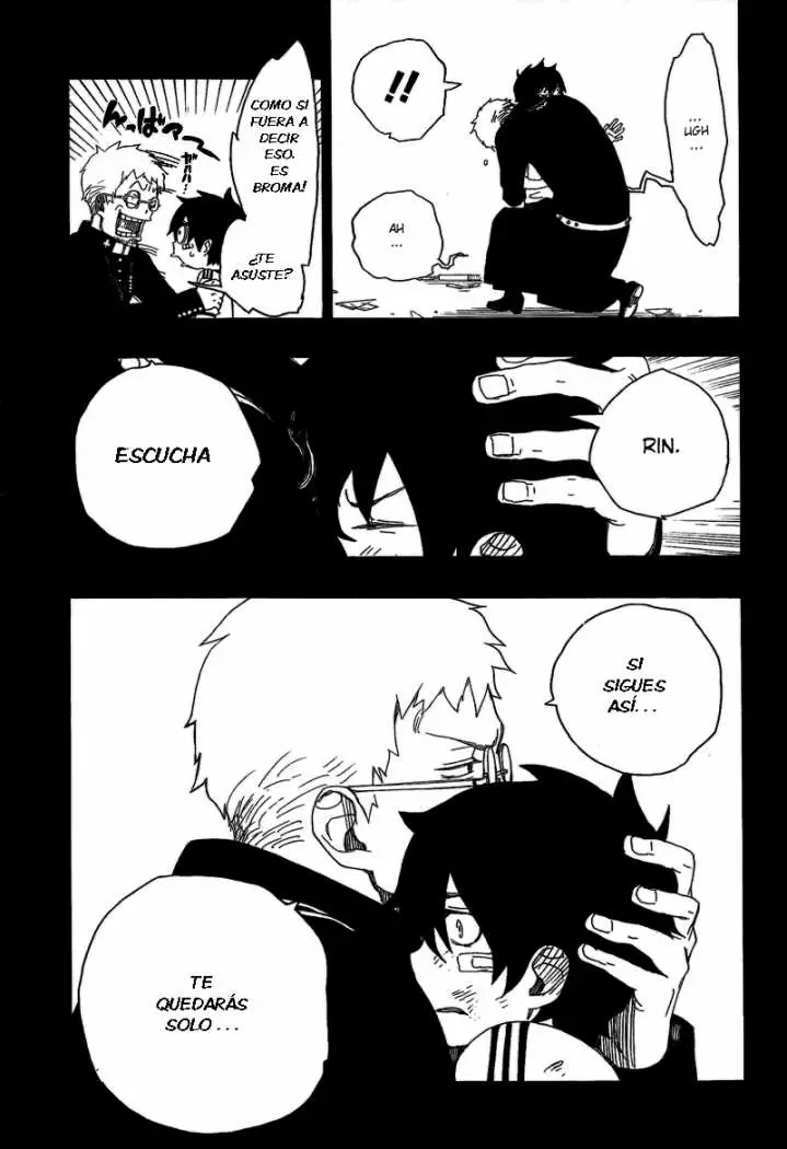 Ao no Exorcist capítulo 11, página 6