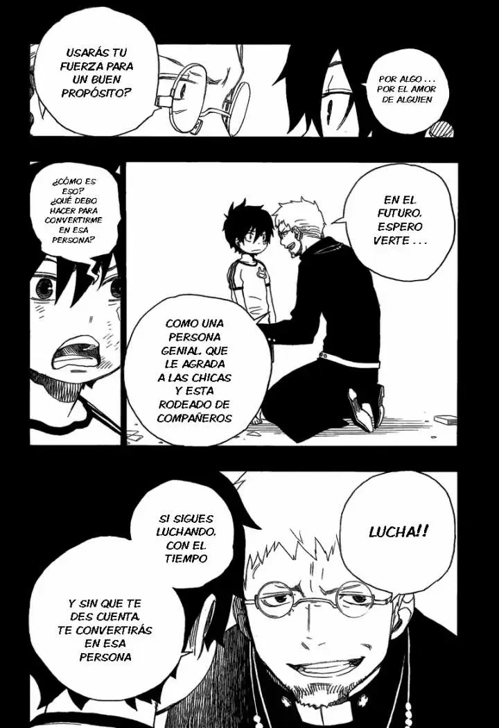 Ao no Exorcist capítulo 11, página 7