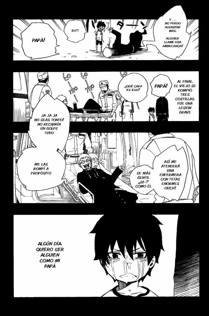 Ao no Exorcist capítulo 11, página 8