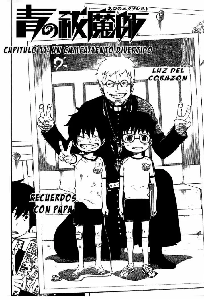Ao no Exorcist capítulo 11, página 9