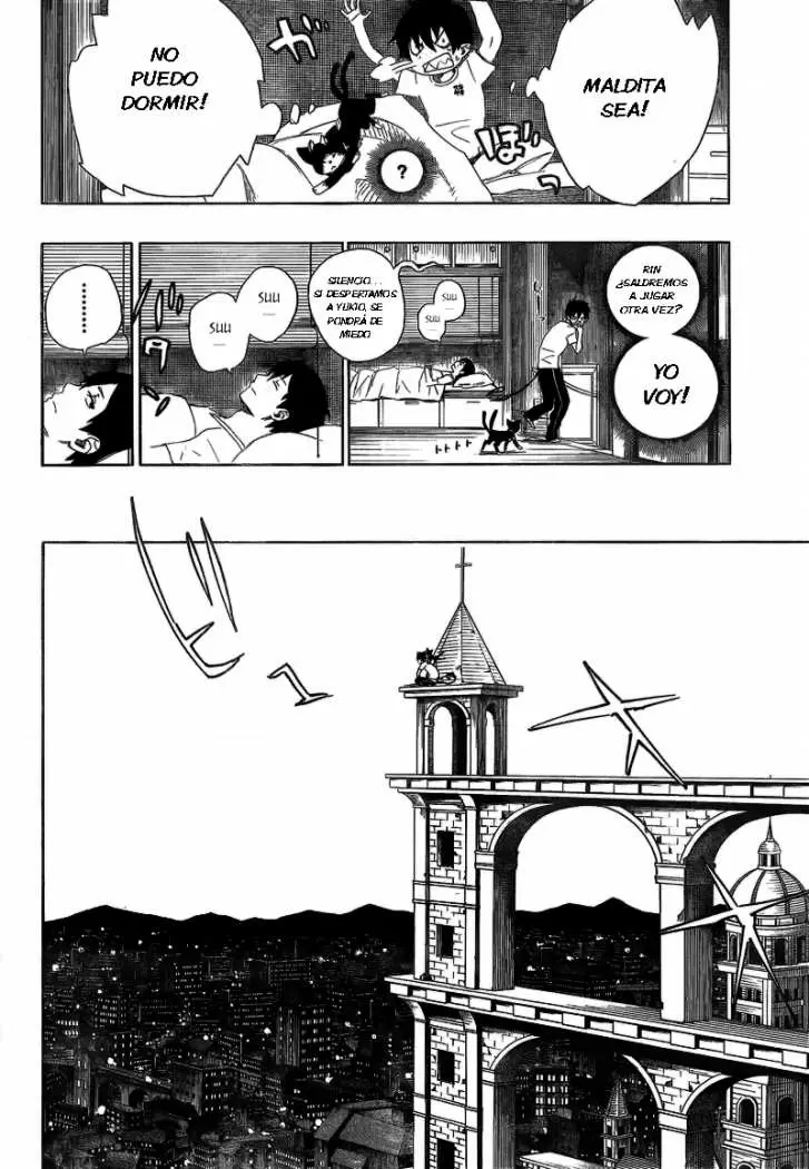 Ao no Exorcist capítulo 11, página 11