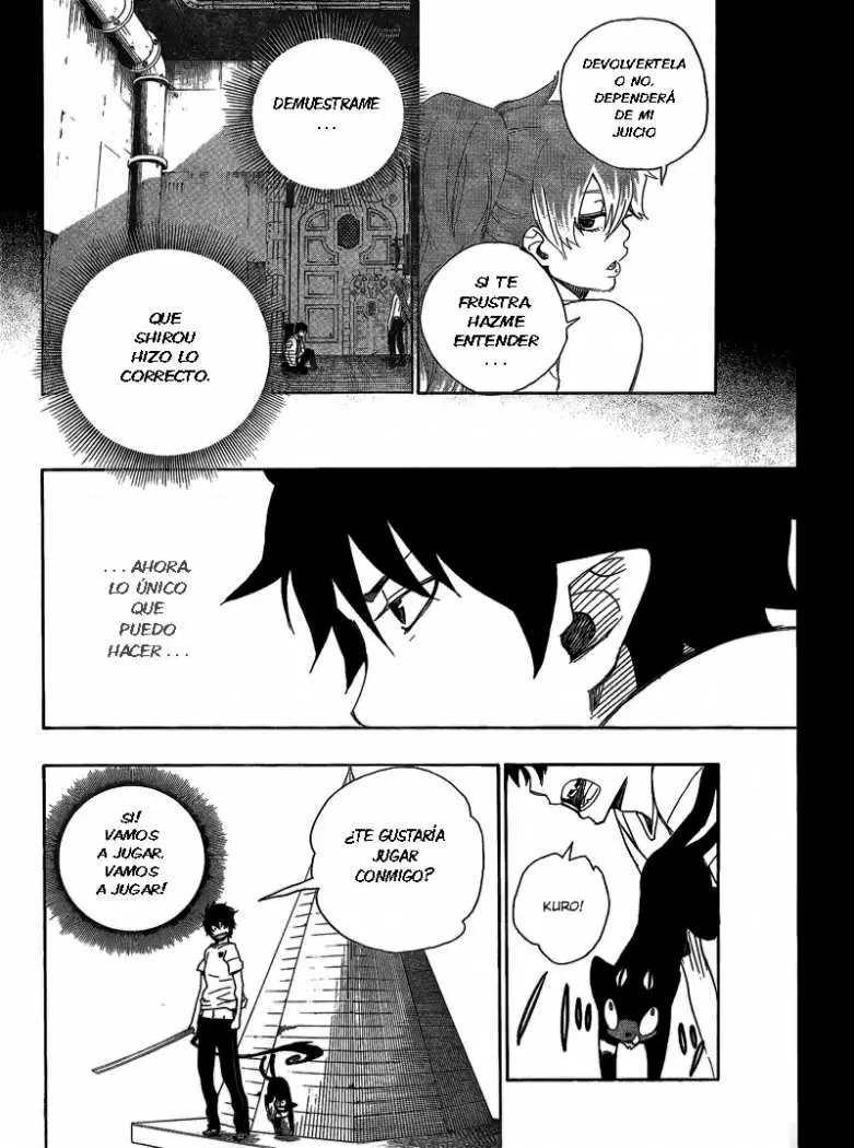 Ao no Exorcist capítulo 11, página 13