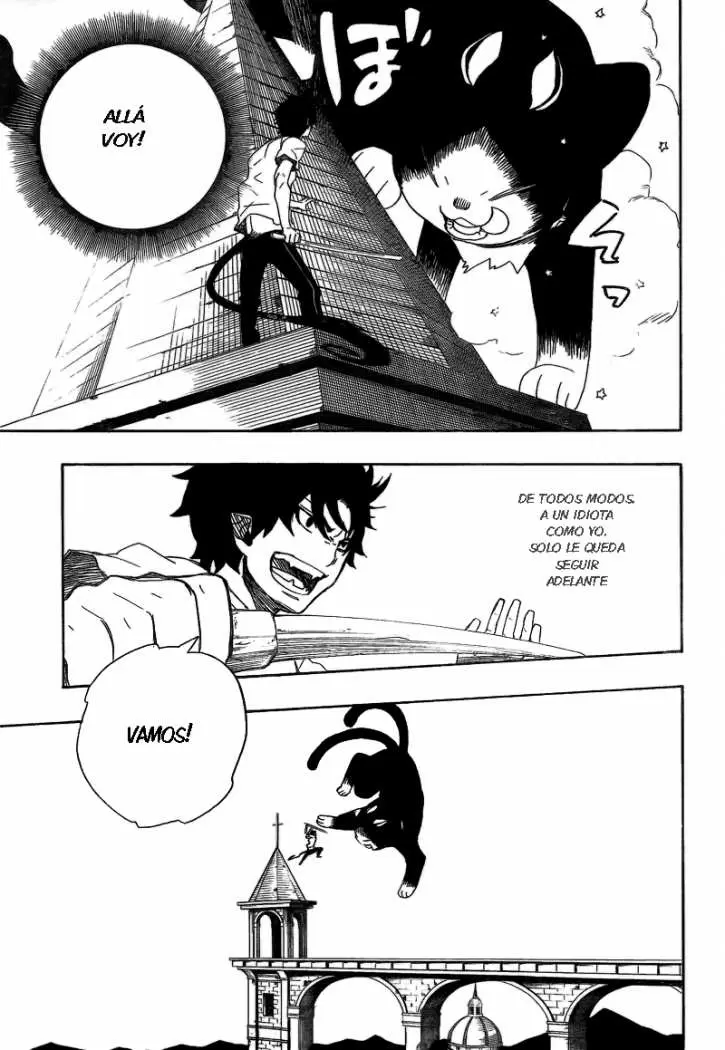 Ao no Exorcist capítulo 11, página 14