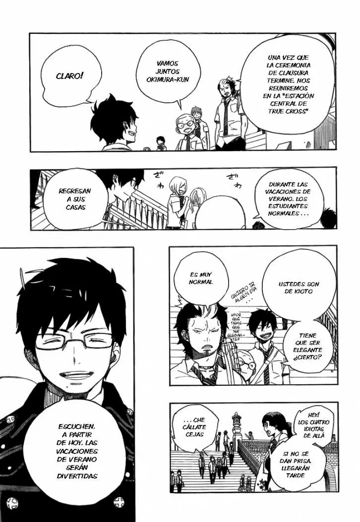 Ao no Exorcist capítulo 11, página 16