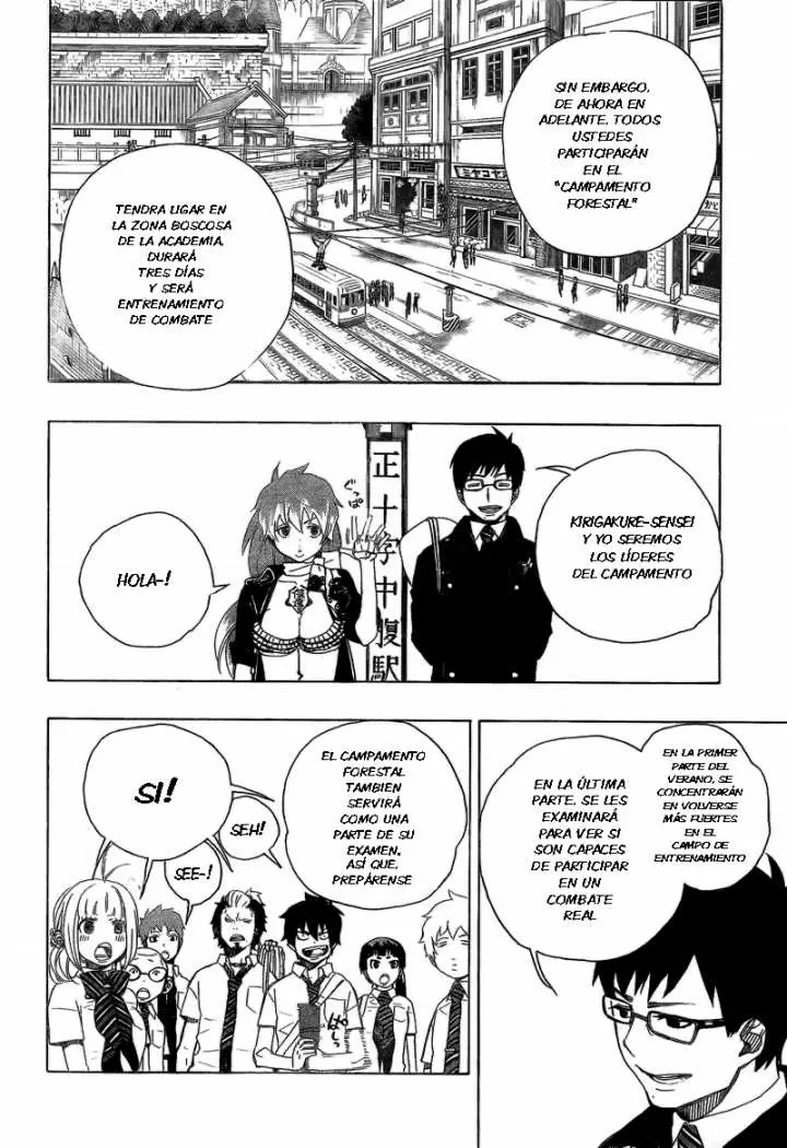 Ao no Exorcist capítulo 11, página 17