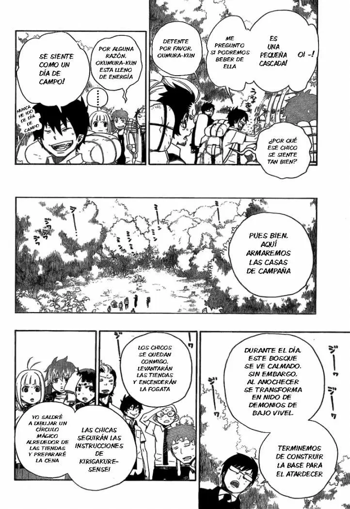 Ao no Exorcist capítulo 11, página 19