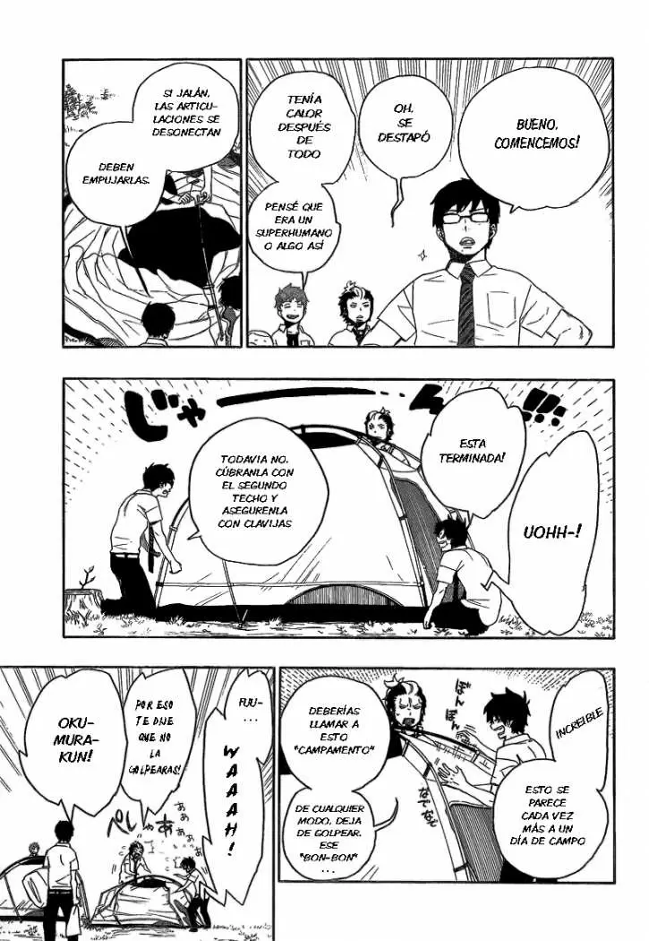 Ao no Exorcist capítulo 11, página 20