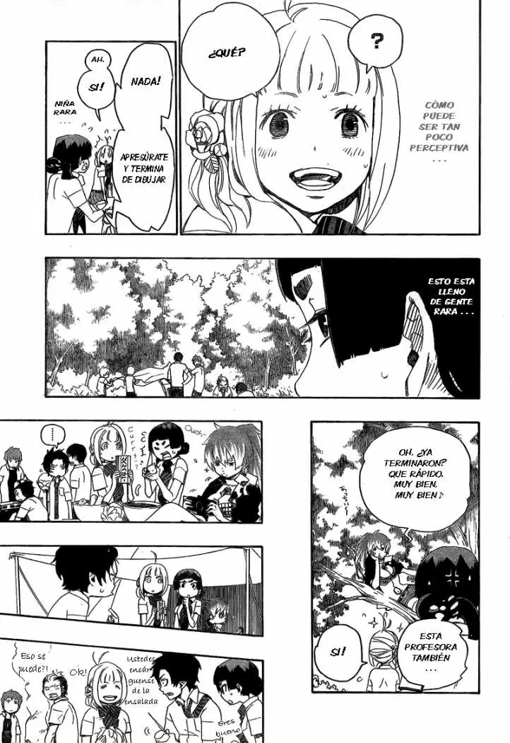 Ao no Exorcist capítulo 11, página 22