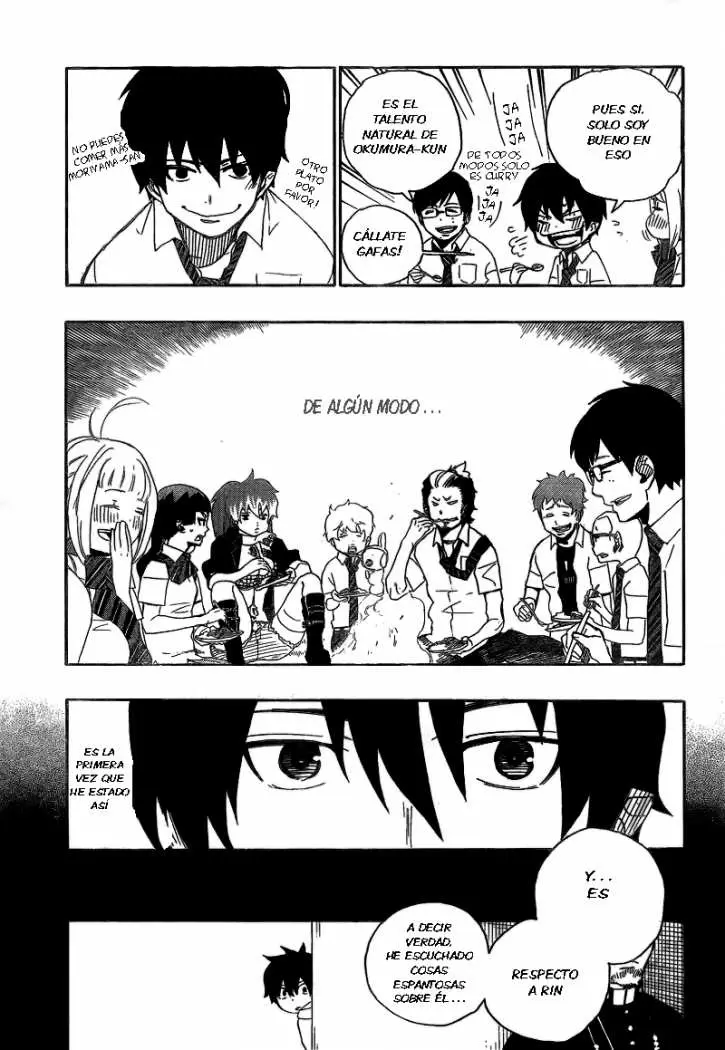Ao no Exorcist capítulo 11, página 24