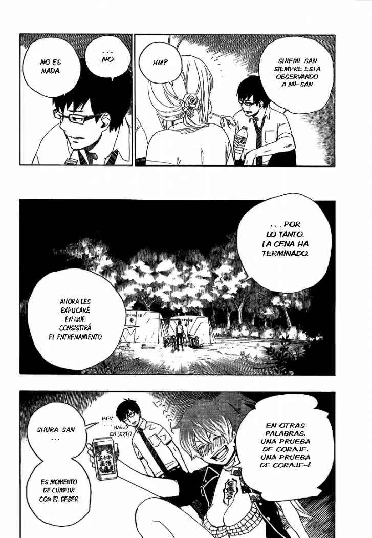 Ao no Exorcist capítulo 11, página 29