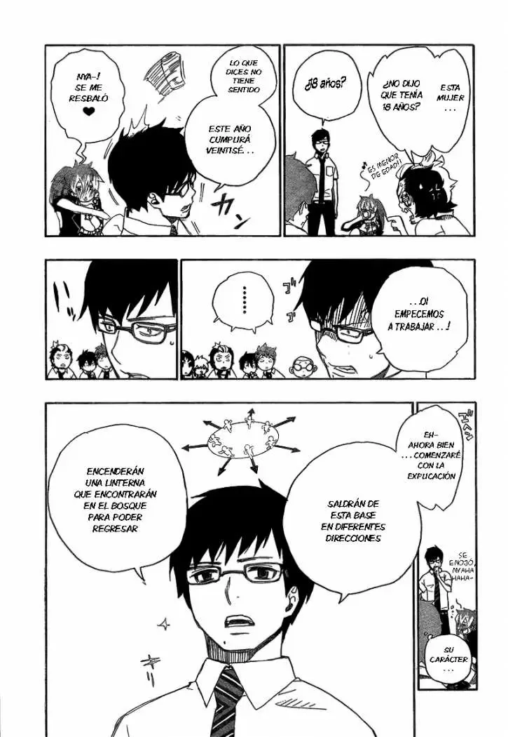 Ao no Exorcist capítulo 11, página 30