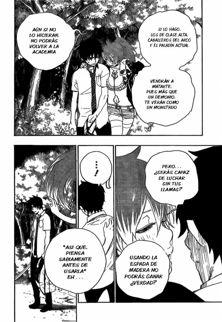 Ao no Exorcist capítulo 11, página 35