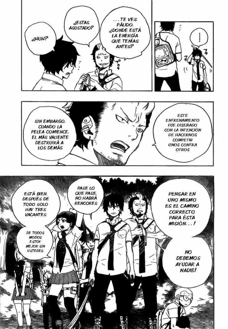 Ao no Exorcist capítulo 11, página 36