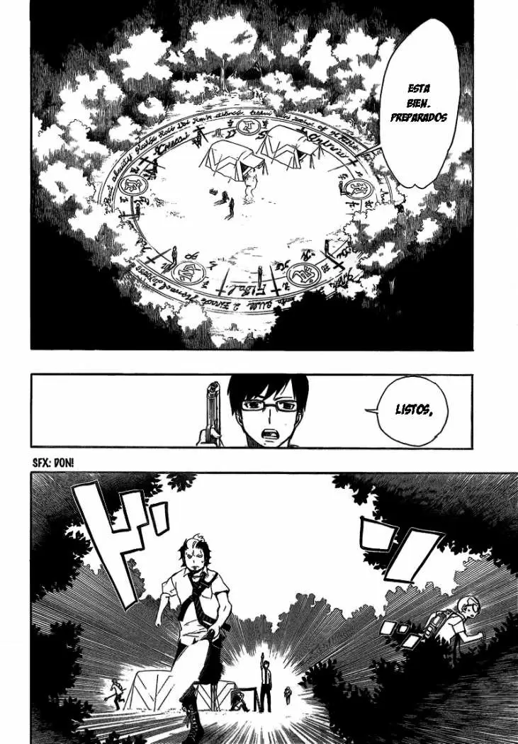 Ao no Exorcist capítulo 11, página 37