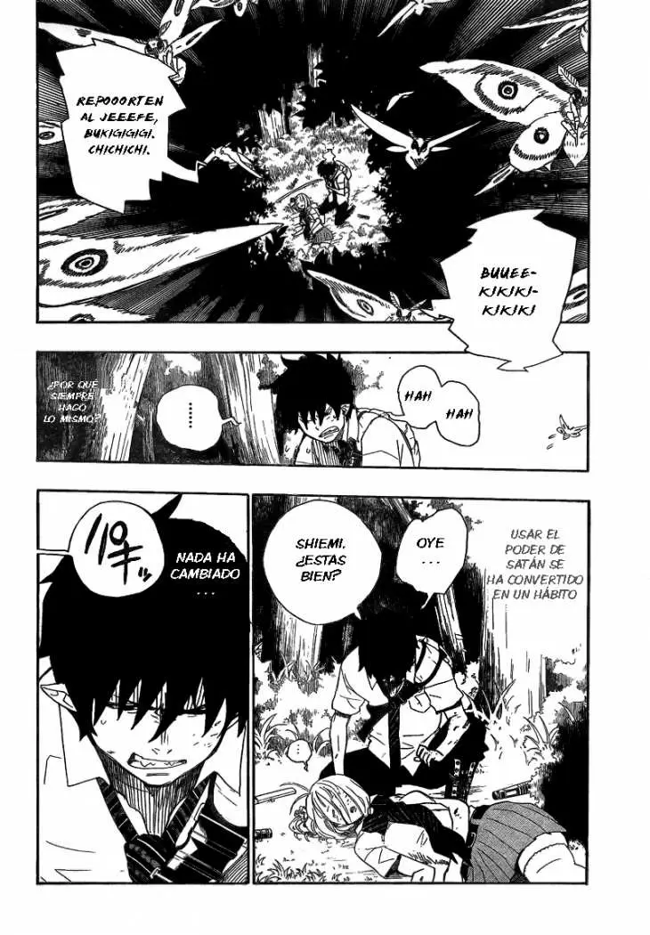 Ao no Exorcist capítulo 11, página 44