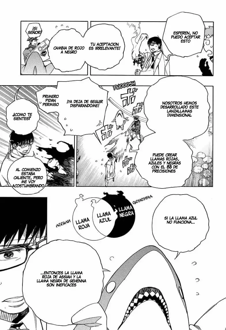 Ao no Exorcist capítulo 110, página 8