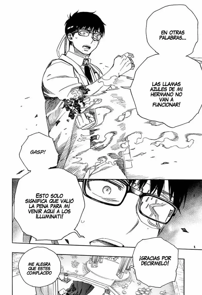 Ao no Exorcist capítulo 110, página 9