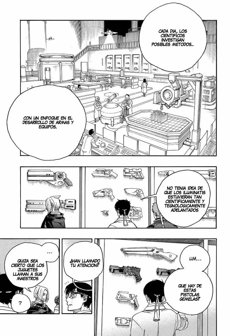 Ao no Exorcist capítulo 110, página 12