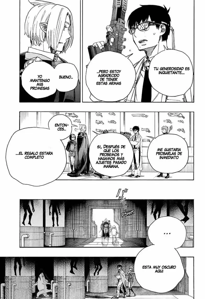 Ao no Exorcist capítulo 110, página 16