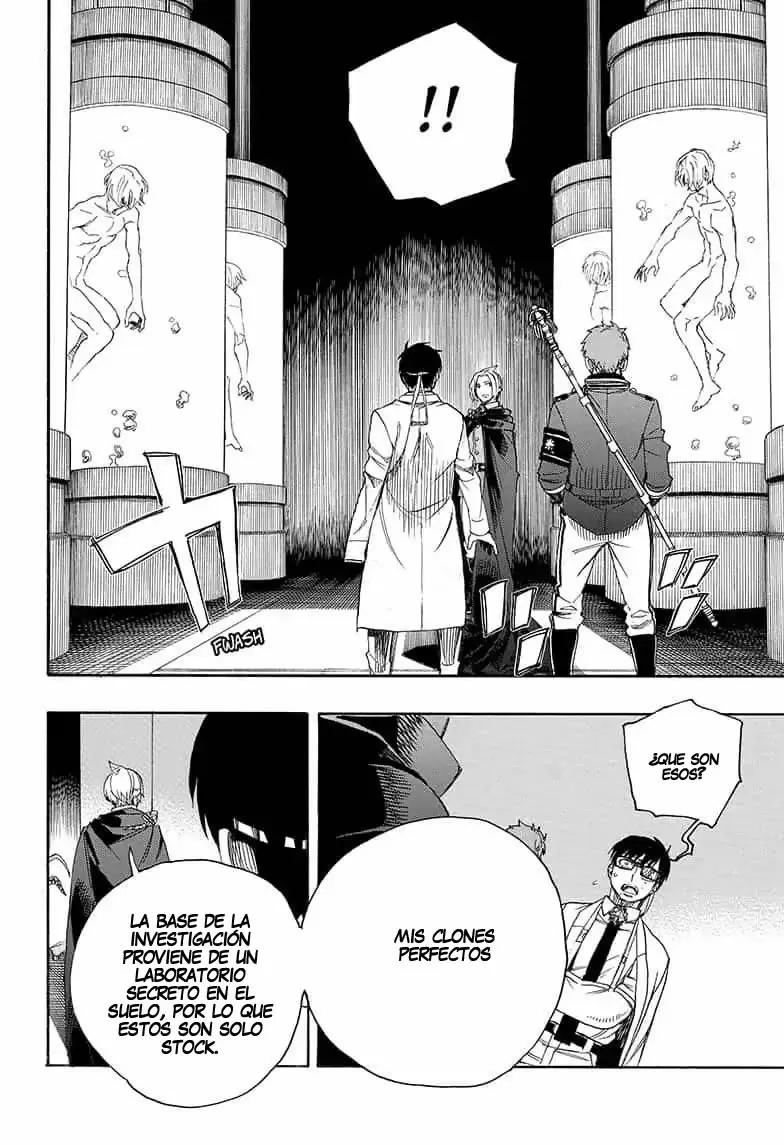 Ao no Exorcist capítulo 110, página 17