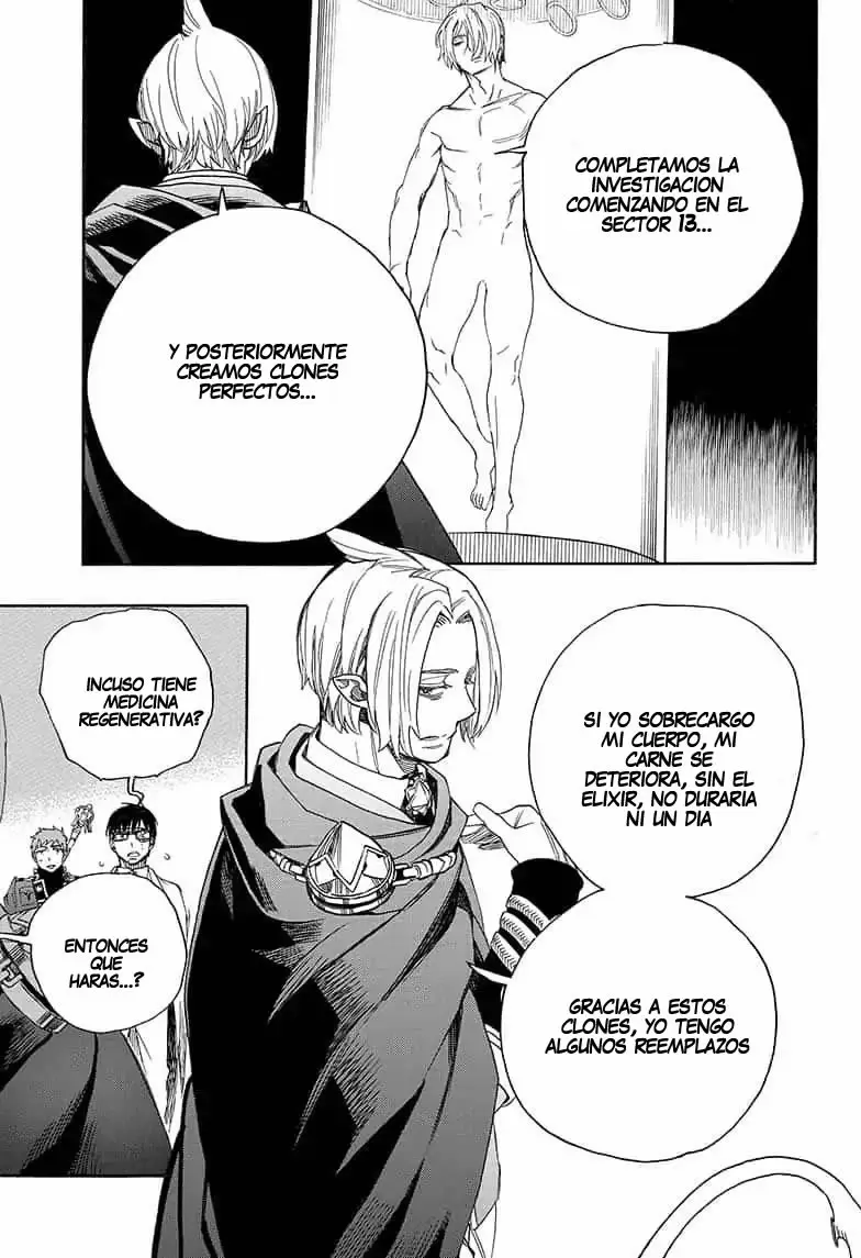 Ao no Exorcist capítulo 110, página 18