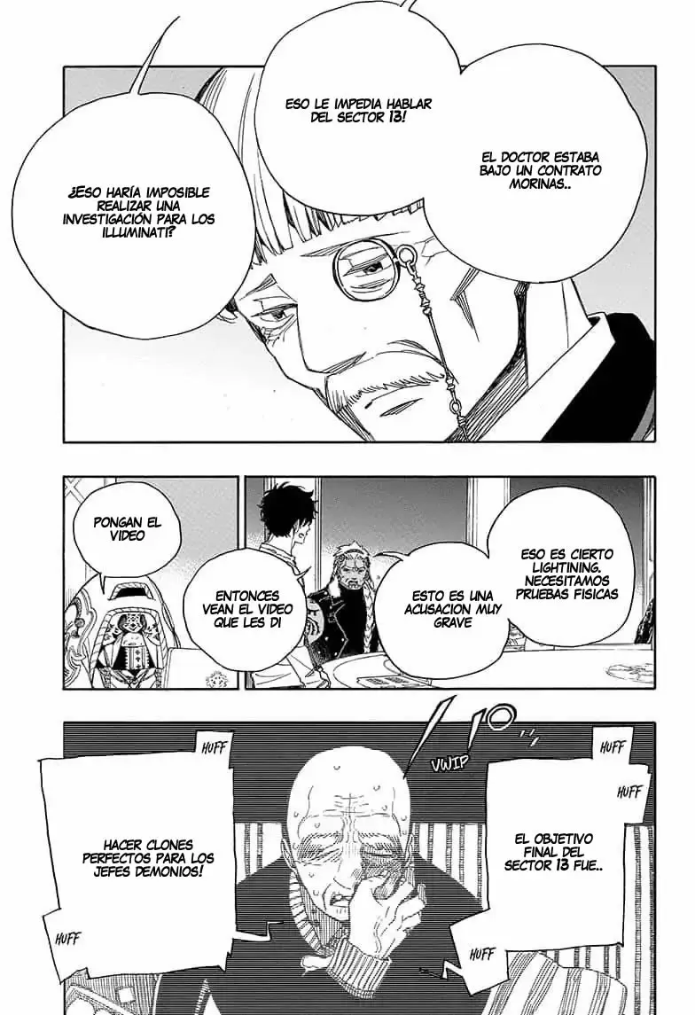 Ao no Exorcist capítulo 110, página 28